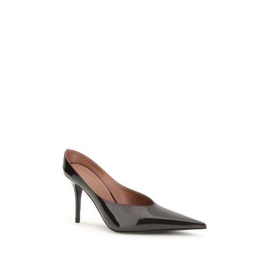 Brown Calf Leather Bos Taurus Pumps