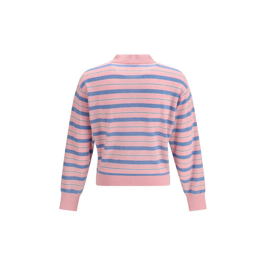 Multicolor Cashmere Polo Shirt