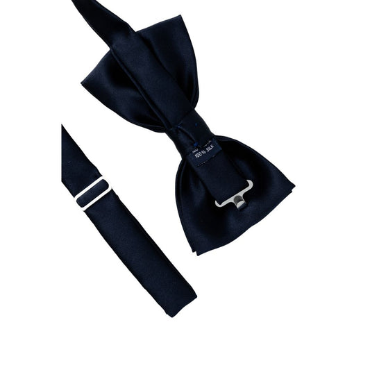 Blue Silk Bowtie