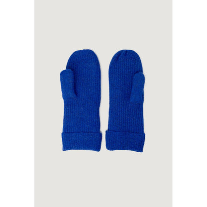 Blue Marabou Gloves