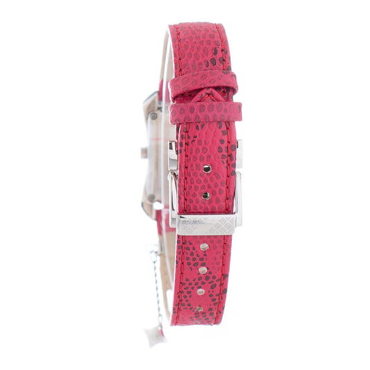 Multicolor Leather Dress Watch