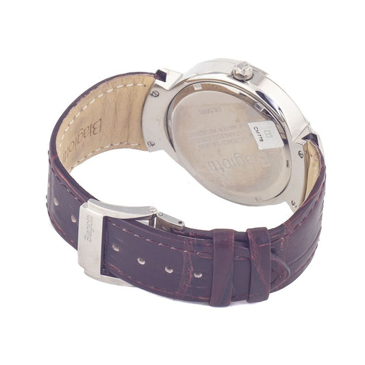 Brown Leather Dress Watch