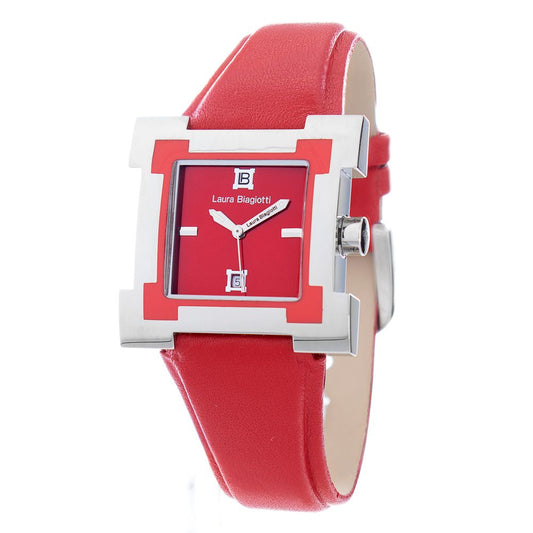 Multicolor Leather Dress Watch
