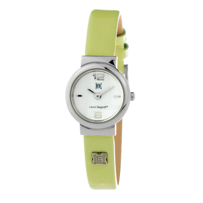 Bicolor Leather Dress Watch
