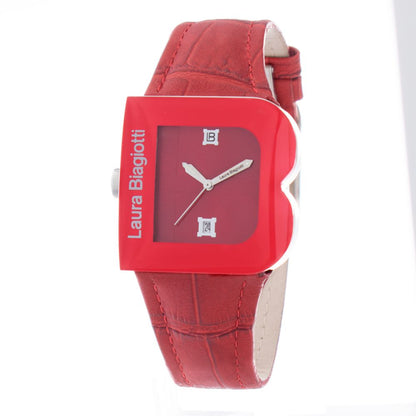 Multicolor Leather Dress Watch