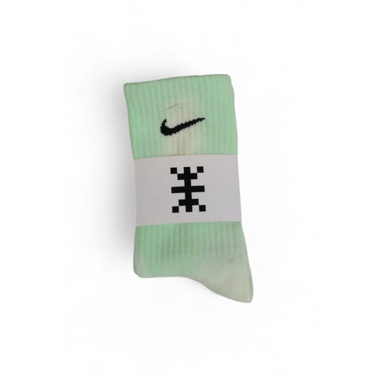 Green Cotton Socks