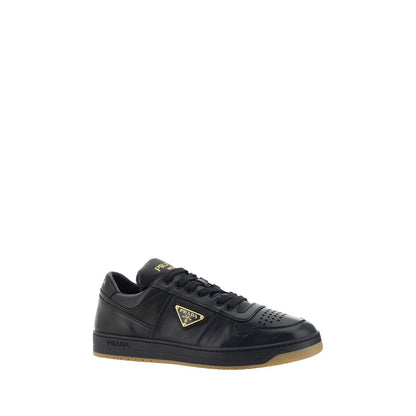 Black Calf Leather Bos Taurus Low Top Sneakers