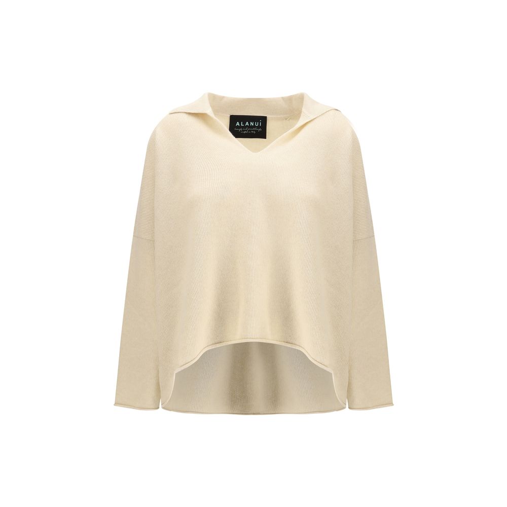 Beige Cashmere Sweater