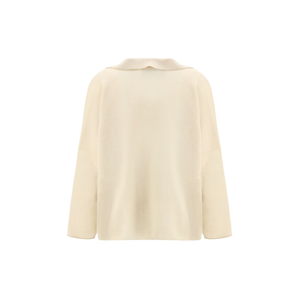 Beige Cashmere Sweater