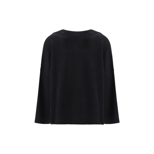Black Cashmere Sweatshirt