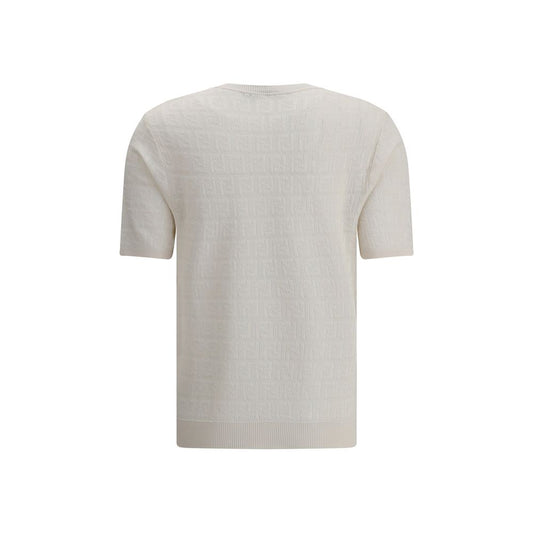 White Viscose T-Shirt