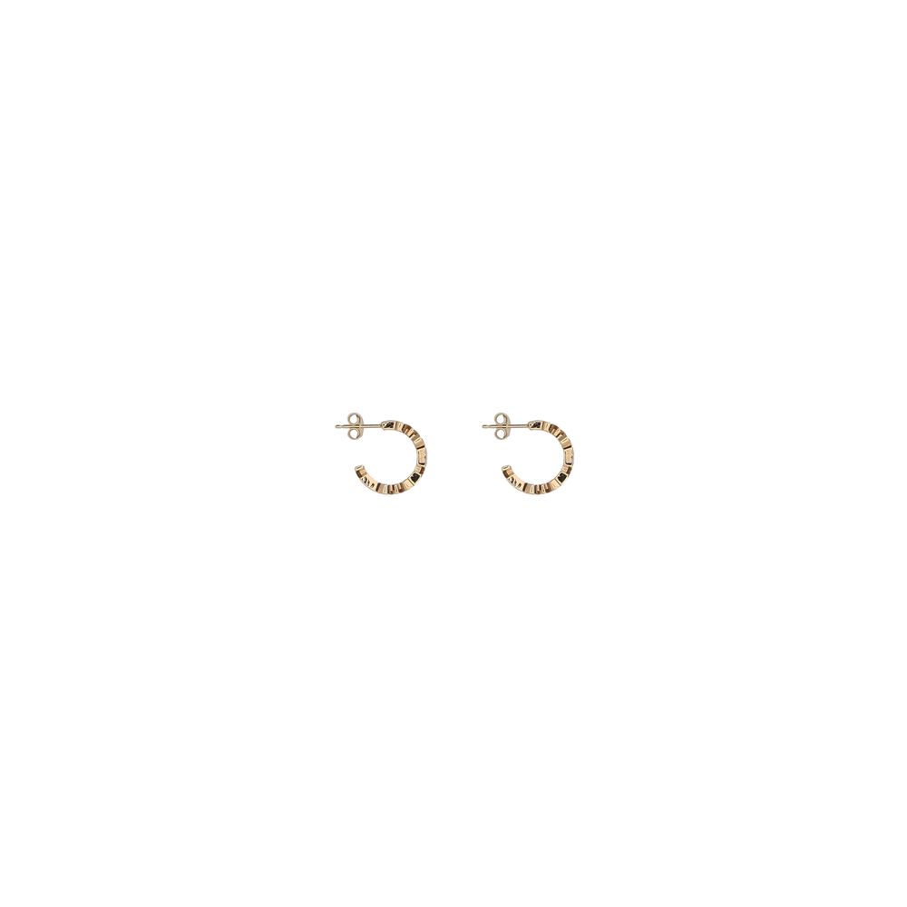 Gold Brass Earrings
