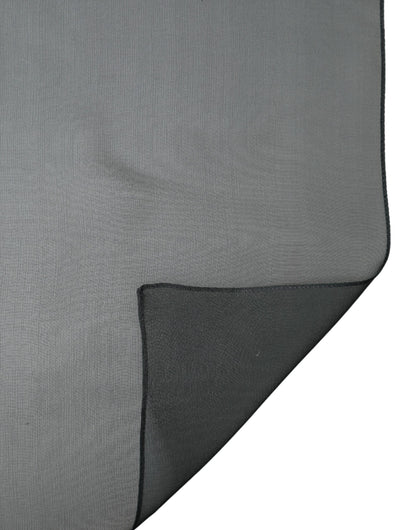 Dark Green Stole Silk Neck Wrap Shawl  Scarf