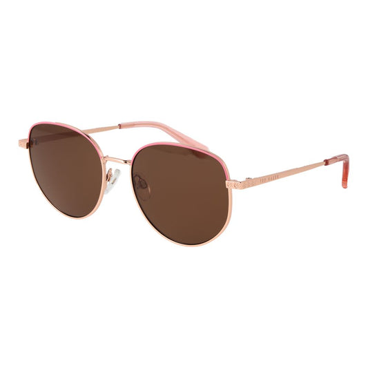Rose Gold Metal Sunglasses