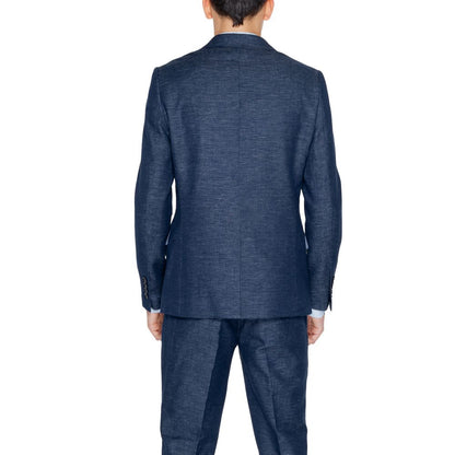 Blue Cotton Blazer