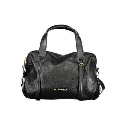 Nero Polyurethane Woman Handbag