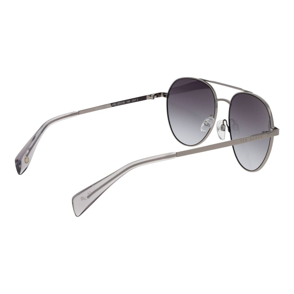 Gray Metal Sunglasses