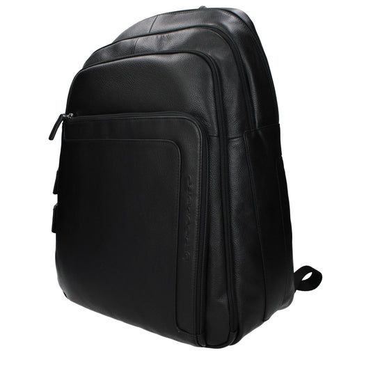 Black Leather Backpack